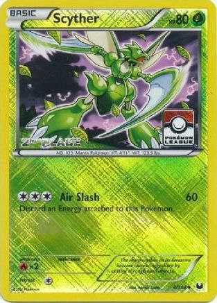 Scyther 004/108 - Reverse Holofoil League & Championship Cards - Promo