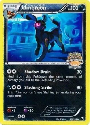 Umbreon 060/108 - Holofoil League & Championship Cards - Promo