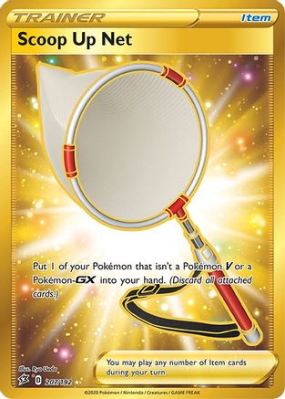 Scoop Up Net (Secret) 207/192 - Holofoil SWSH02 Rebel Clash - Secret Rare
