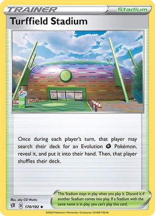 Turffield Stadium 170/192 SWSH02 Rebel Clash - Uncommon