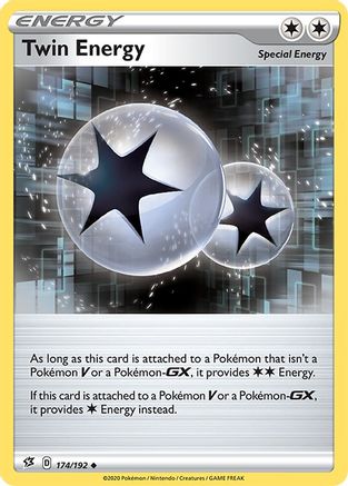 Twin Energy 174/192 - Reverse Holofoil SWSH02 Rebel Clash - Uncommon