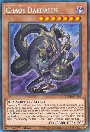 Chaos Daedalus (CR) (TOCH-EN007) - Toon Chaos Unlimited