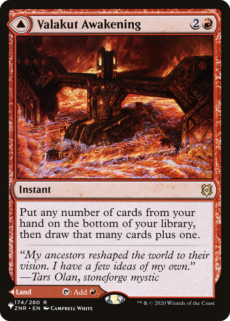 Valakut Awakening (LIST-ZNR-174) - The List