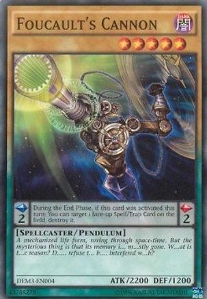 Foucault's Cannon (DEM3-EN004) - Demo Deck 2016 Unlimited