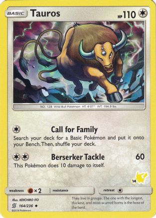 Tauros 164/236 Battle Academy - Promo
