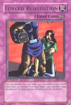 Forced Requisition (PSV-025) - Pharaoh's Servant 1st Edition