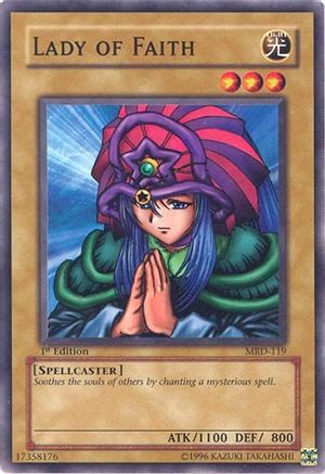 Lady of Faith (MRD-119) - Metal Raiders 1st Edition
