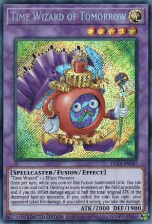 Time Wizard of Tomorrow (DLCS-EN147) - Dragons of Legend: The Complete Series Limited