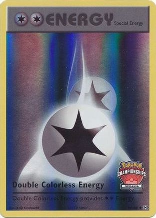 Double Colorless Energy 090/108 - Reverse Holofoil League & Championship Cards - Promo
