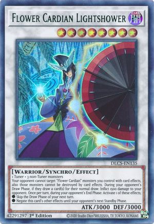 Flower Cardian Lightshower (Green) (DLCS-EN135) - Dragons of Legend: The Complete Series 1st Edition