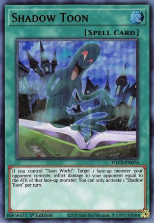 Shadow Toon (Purple) (DLCS-EN076) - Dragons of Legend: The Complete Series 1st Edition