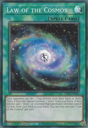 Law of the Cosmos (LED7-EN035) - Legendary Duelists: Rage of Ra 1st Edition