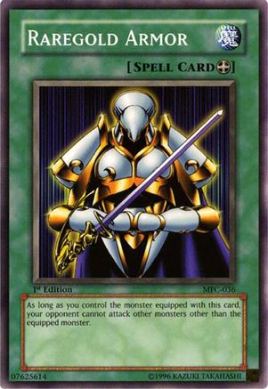 Raregold Armor (MFC-036) - Magician's Force Unlimited