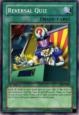 Reversal Quiz (PGD-092) - Pharaonic Guardian 1st Edition