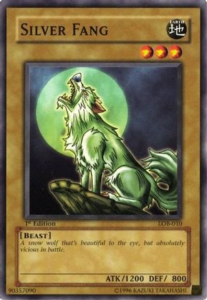 Silver Fang (LOB-010) - The Legend of Blue Eyes White Dragon Unlimited