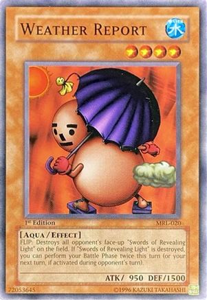 Weather Report (MRL-020) - Magic Ruler 1st Edition