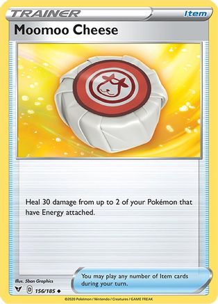 Moomoo Cheese 156/185 SWSH04 Vivid Voltage - Uncommon