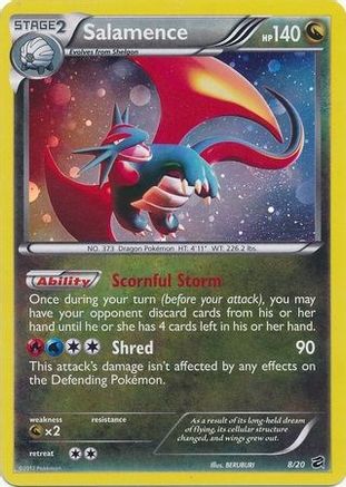 Salamence 008/20 - Holofoil Blister Exclusives - Promo