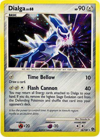 Dialga 016/106 - Holofoil Deck Exclusives - Holo Rare