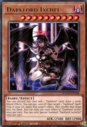 Darklord Ixchel (MAGO-EN106) - Maximum Gold 1st Edition