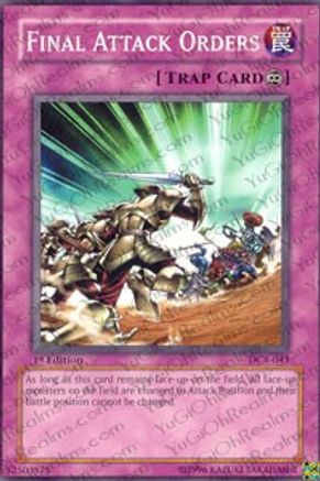 Final Attack Orders (DCR-045) - Dark Crisis 1st Edition