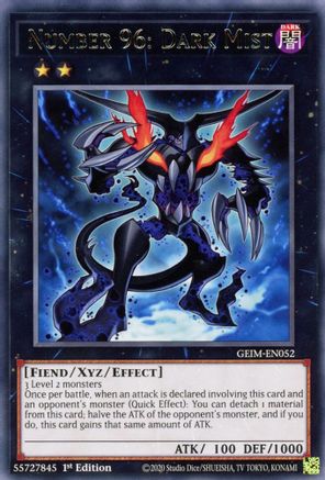 Number 96: Dark Mist (GEIM-EN052) - Genesis Impact 1st Edition