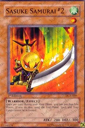 Sasuke Samurai #2 (DCR-059) - Dark Crisis 1st Edition