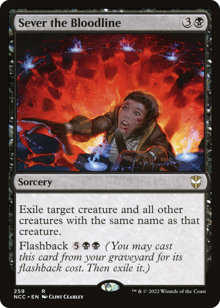 Sever the Bloodline (NCC-259) - New Capenna Commander