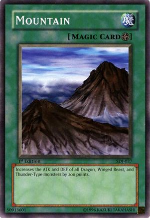 Mountain (SDJ-037) - Starter Deck: Joey Unlimited