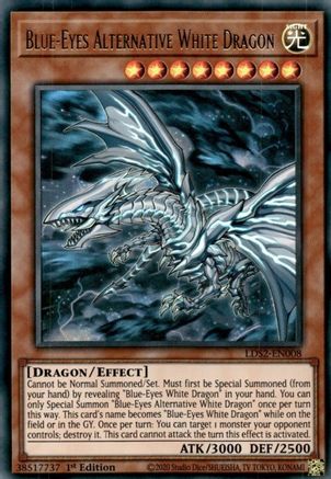 Blue-Eyes Alternative White Dragon (LDS2-EN008) - Legendary Duelists: Season 2 1st Edition