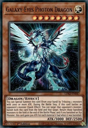 Galaxy-Eyes Photon Dragon (LDS2-EN047) - Legendary Duelists: Season 2 1st Edition