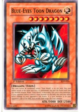 Blue-Eyes Toon Dragon (SDP-020) - Starter Deck: Pegasus Unlimited