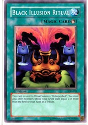 Black Illusion Ritual (SDP-038) - Starter Deck: Pegasus 1st Edition