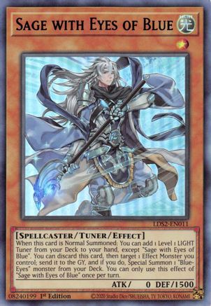 Sage with Eyes of Blue (Blue) (LDS2-EN011) - Legendary Duelists: Season 2 1st Edition