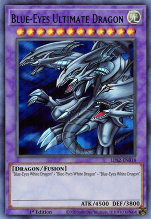 Blue-Eyes Ultimate Dragon (Purple) (LDS2-EN018) - Legendary Duelists: Season 2 1st Edition