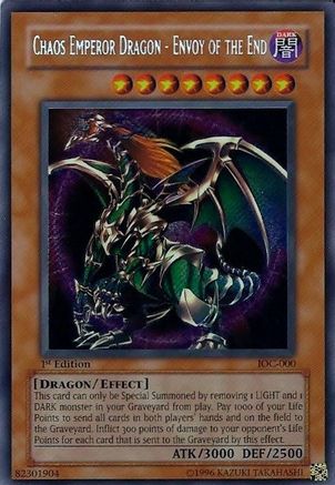 Chaos Emperor Dragon - Envoy of the End (IOC-000) - Invasion of Chaos Unlimited