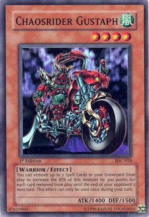 Chaosrider Gustaph (IOC-018) - Invasion of Chaos Unlimited