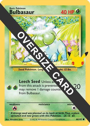 Bulbasaur 044/102 First Partner Pack - Promo
