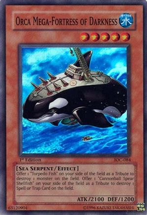 Orca Mega-Fortress of Darkness (IOC-084) - Invasion of Chaos Unlimited