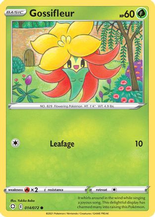 Gossifleur 014/072 - Reverse Holofoil Shining Fates - Common