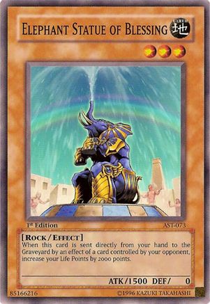 Elephant Statue of Blessing (AST-073) - Ancient Sanctuary Unlimited