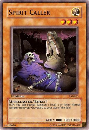 Spirit Caller (AST-075) - Ancient Sanctuary 1st Edition