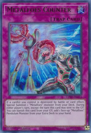 Metalfoes Counter (GFTP-EN124) - Ghosts From the Past 1st Edition