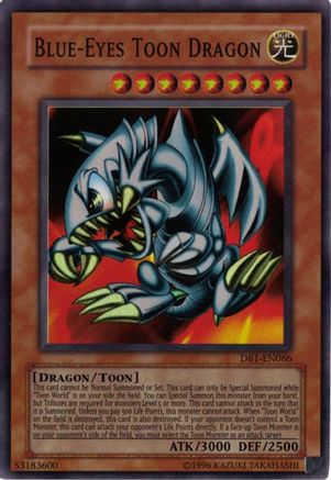 Blue-Eyes Toon Dragon (DB1-EN066) - Dark Beginning 1 Unlimited