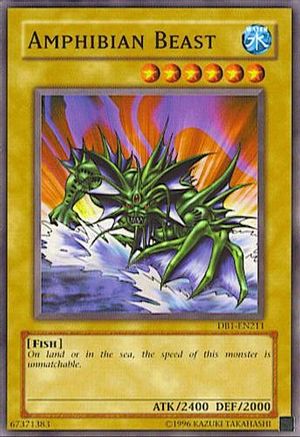 Amphibian Beast (DB1-EN211) - Dark Beginning 1 Unlimited