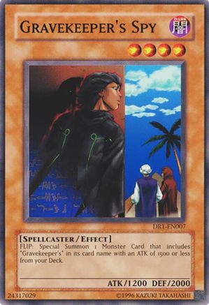 Gravekeeper's Spy (DR1-EN007) - Dark Revelation Volume 1 Unlimited