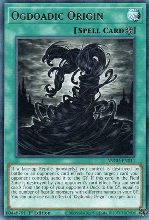 Ogdoadic Origin (ANGU-EN011) - Ancient Guardians 1st Edition