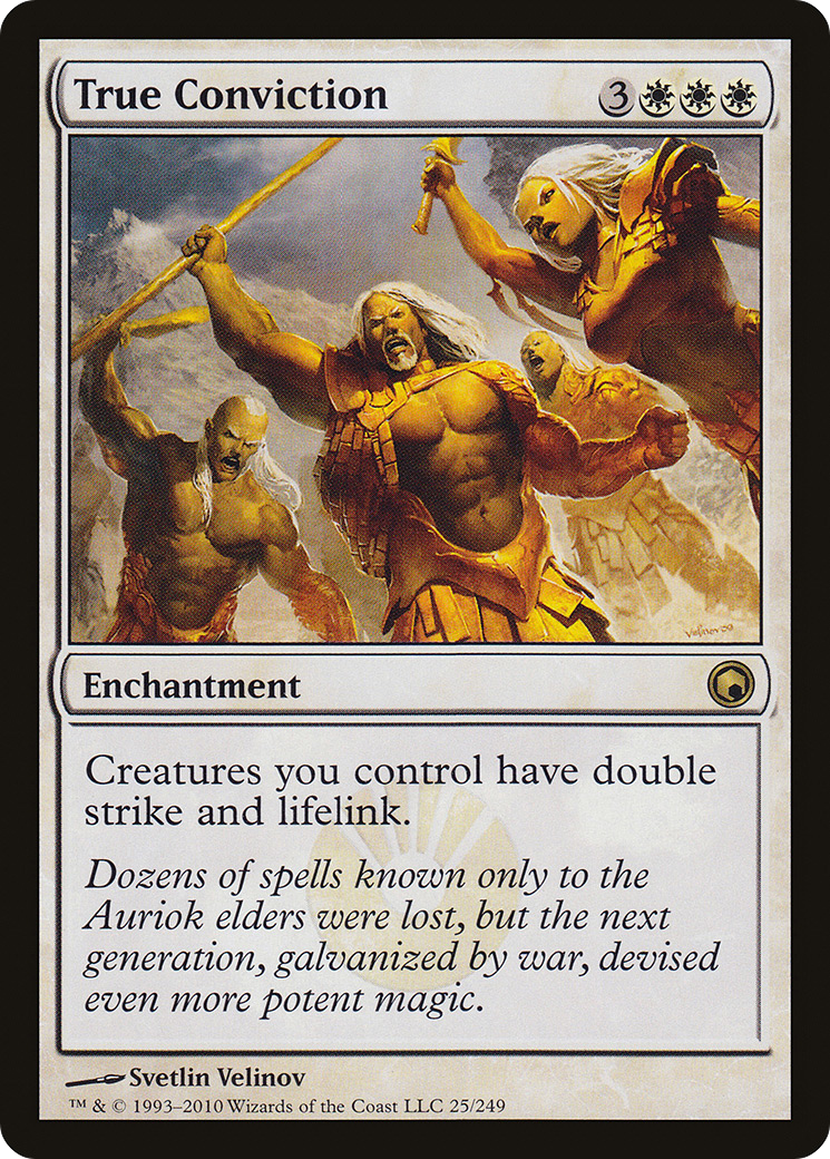 True Conviction (SOM-025) - Scars of Mirrodin