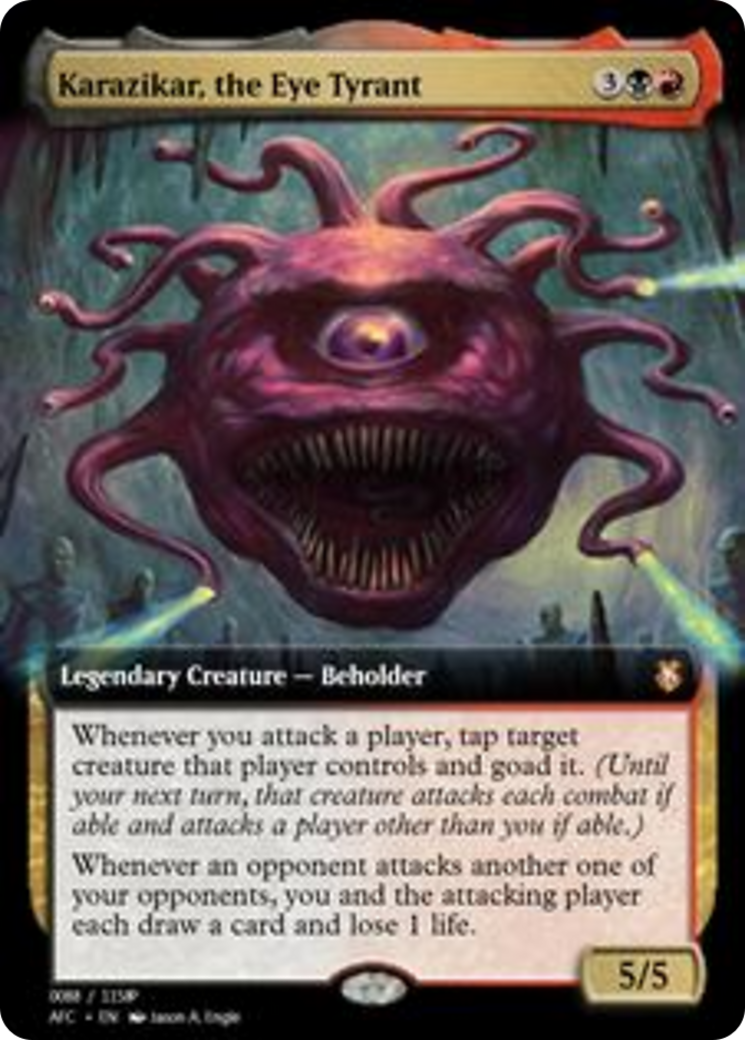 Karazikar, the Eye Tyrant (PRM-92792) - Magic Online Promos Foil