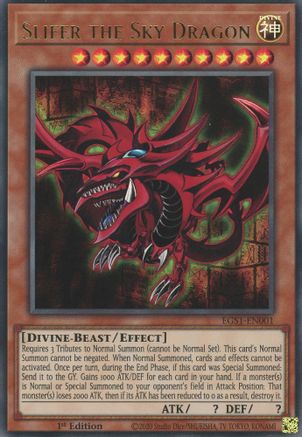 Slifer the Sky Dragon (EGS1-EN001) - Egyptian God Deck: Slifer the Sky Dragon Unlimited
